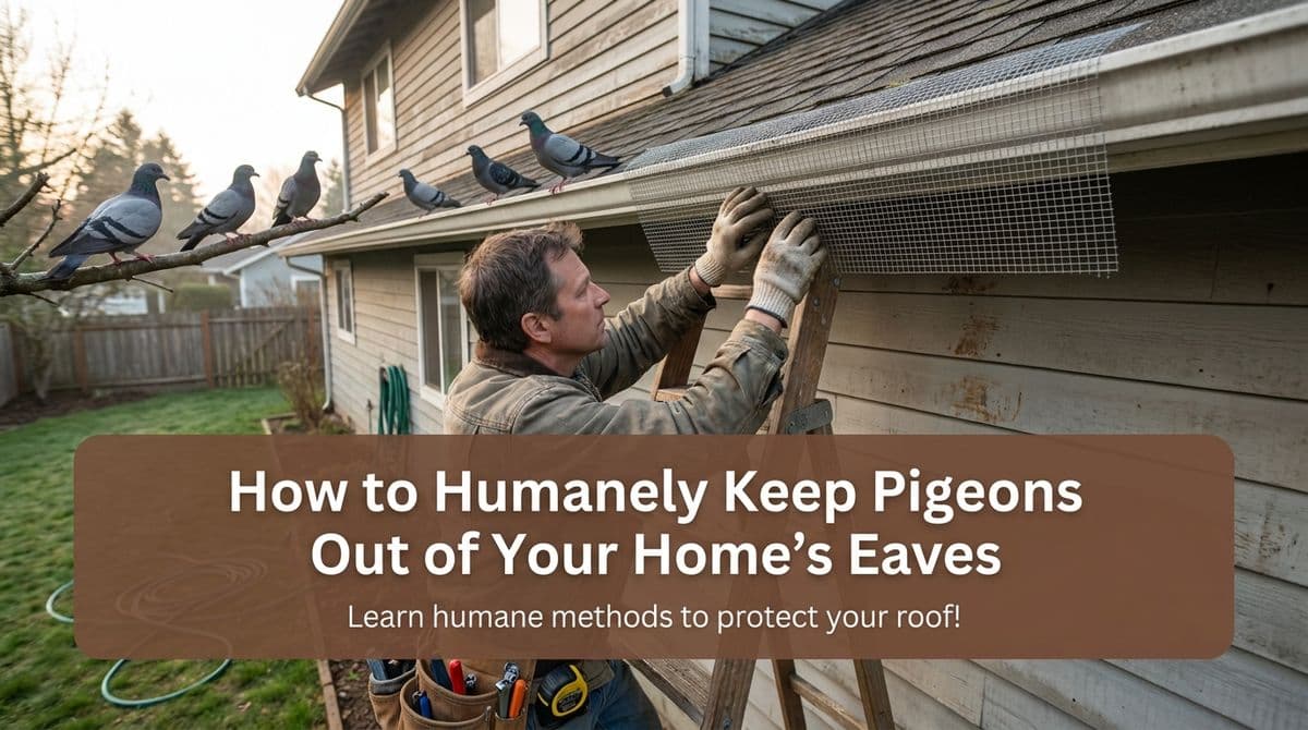 How to Humanely Keep Pigeons Out of Your Home’s Eaves image