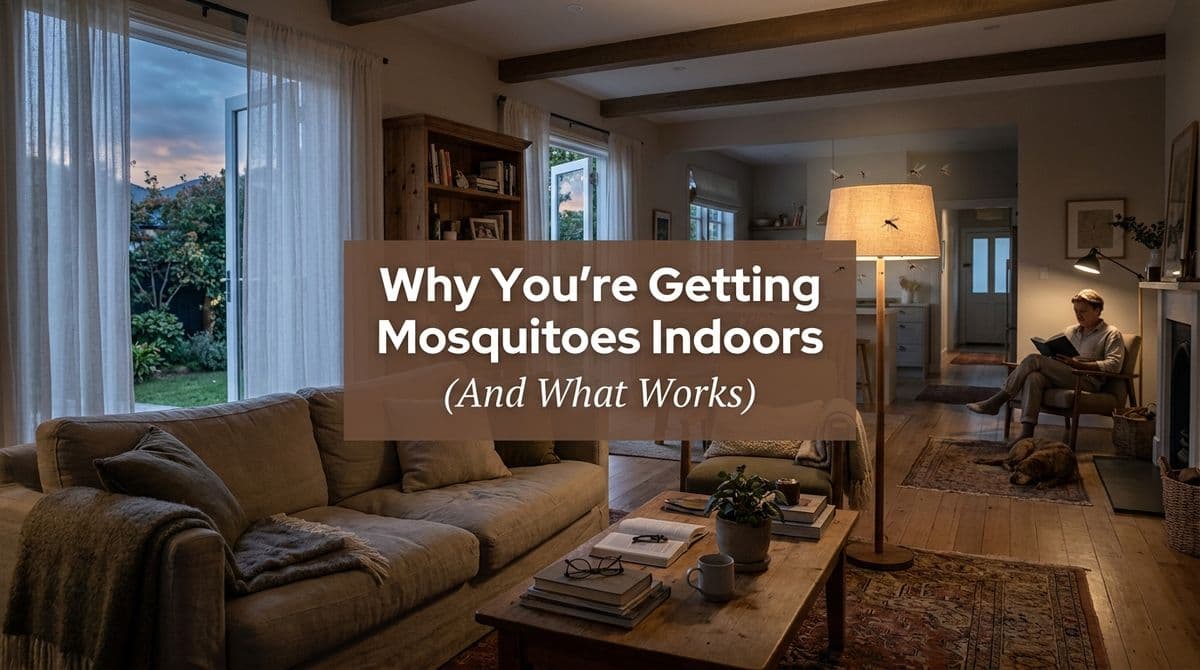Why You’re Getting Mosquitoes Indoors (And What Works) image