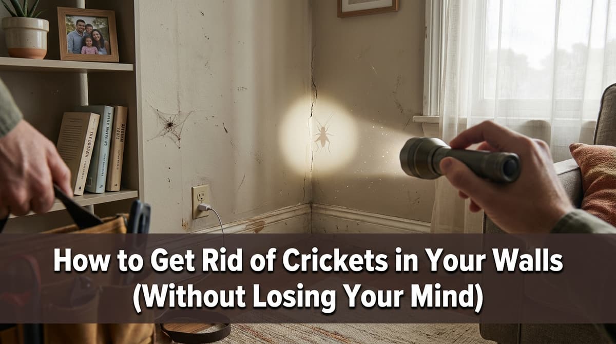 How to Get Rid of Crickets in Your Walls (Without Losing Your Mind) image