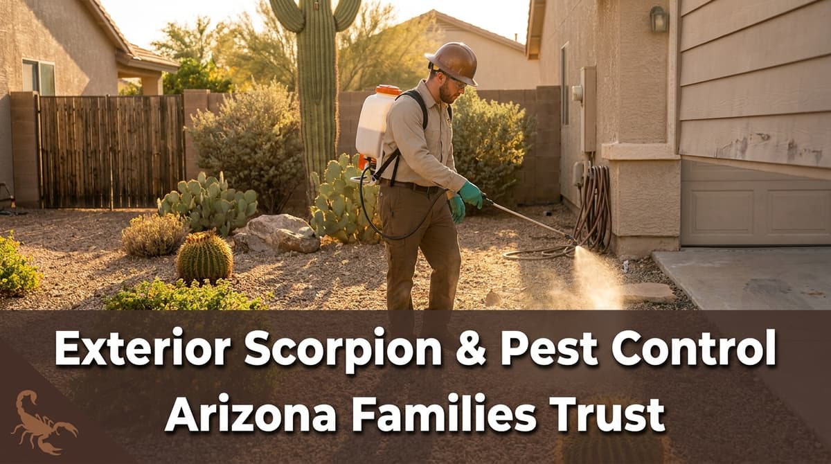 Exterior Scorpion & Pest Control Arizona Families Trust image